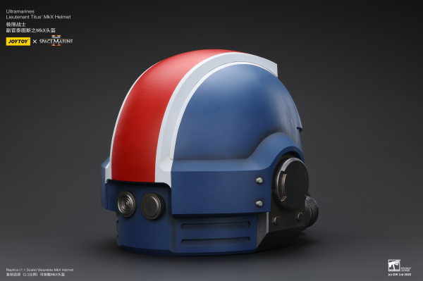 JOYTOY Ultramarines Lieutenant Titus' MKX Helmet