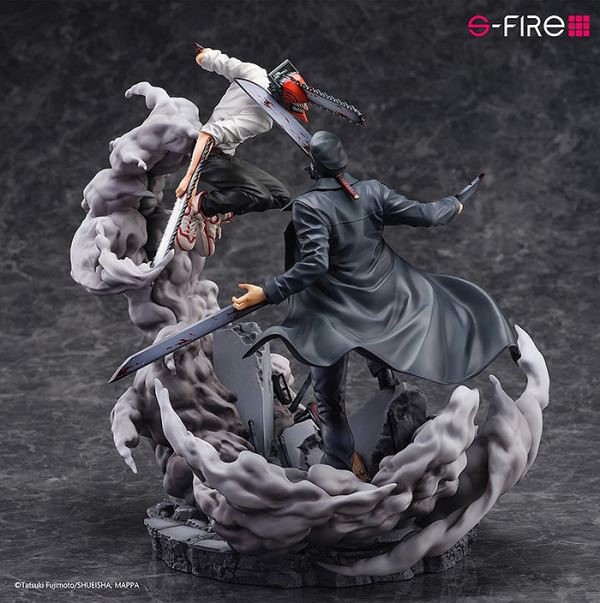 SEGA CHAINSAW MAN Super Situation Figure Chainsaw Man vs. Samurai Sword | 4580779527725