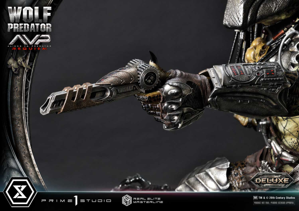 Prime 1 Studio Real Elite Masterline Aliens vs. Predator: Requiem Wolf Predator DX Bonus Version | 4582647121646
