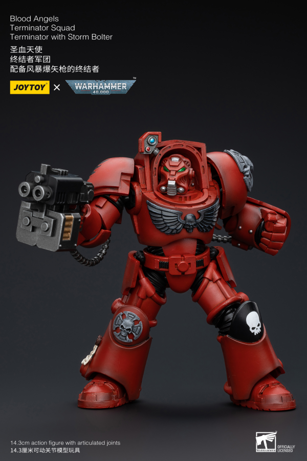Joy Toy Blood Angels Terminator Squad Terminator with Storm Bolter | 6973130375871