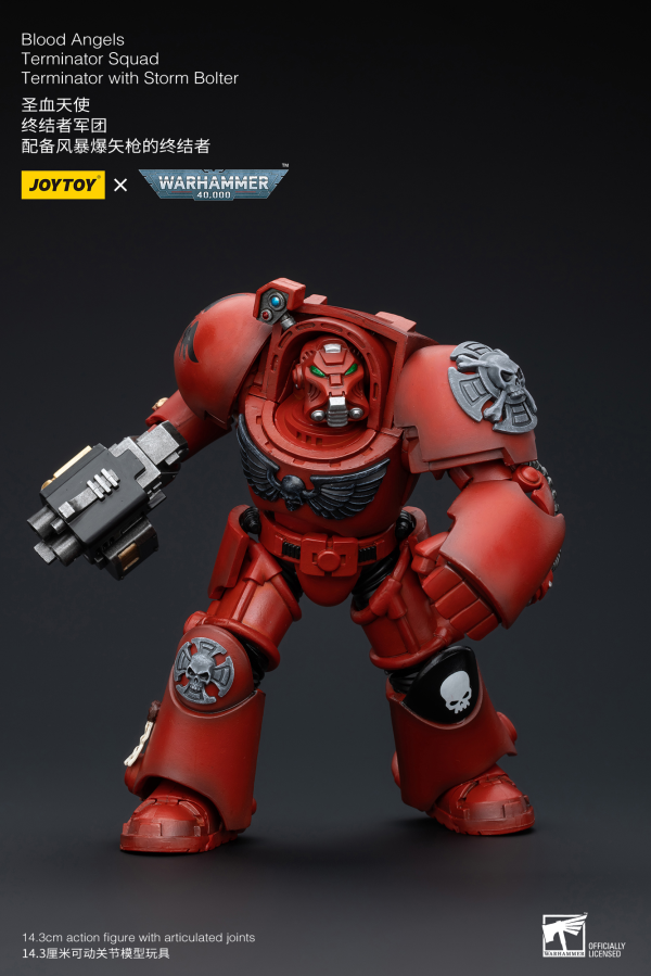 Joy Toy Blood Angels Terminator Squad Terminator with Storm Bolter | 6973130375871