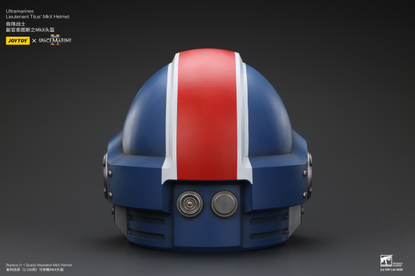JOYTOY Ultramarines Lieutenant Titus' MKX Helmet