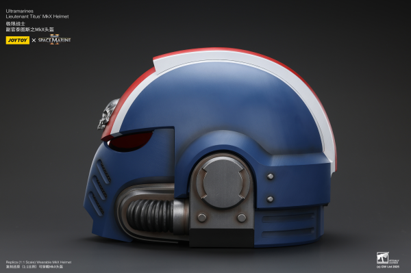 JOYTOY Ultramarines Lieutenant Titus' MKX Helmet