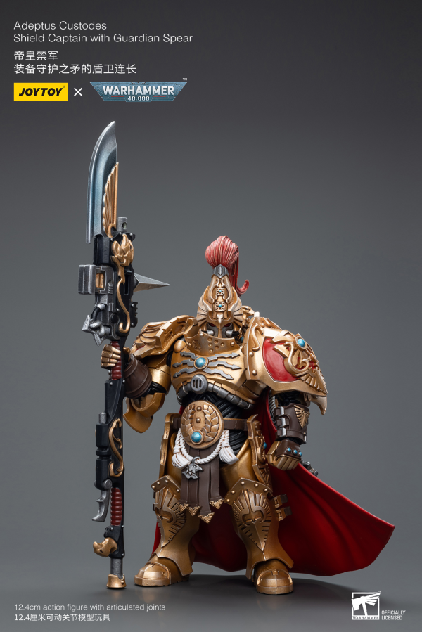 JOYTOY Adeptus Custodes Shield Captain with Guardian Spear | 6973130379251