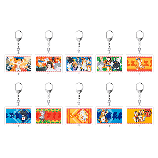 Ramen Akaneko Connecting Acrylic Keychain (1pc / 10pc per box) | 4571675890792