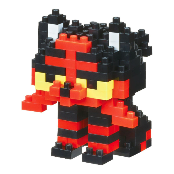 Kawada Litten "Pokémon", Nanoblock Pokémon Series (Box/12) | 4972825214534