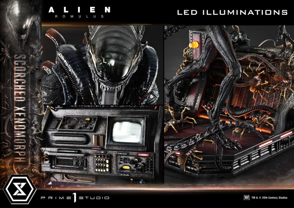 Prime 1 Studio Museum Masterline XL Alien: Romulus Scorched Xenomorph Deluxe Version | 4582647121868