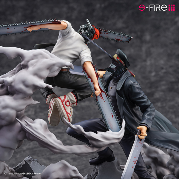 SEGA CHAINSAW MAN Super Situation Figure Chainsaw Man vs. Samurai Sword | 4580779527725