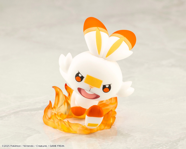 KOTOBUKIYA Pokémon VICTOR with SCORBUNNY ARTFX J STATUE | 4934054067718