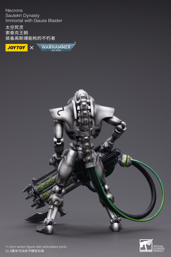 Joy Toy WH40K-Necrons Sautekh Dynasty Immortal with Gauss Blaster | 6973130374768