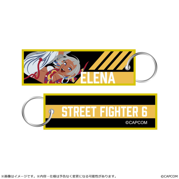 CAPCOM Street Fighter 6 Flight Tag Keychain ELENA | 4976219134842