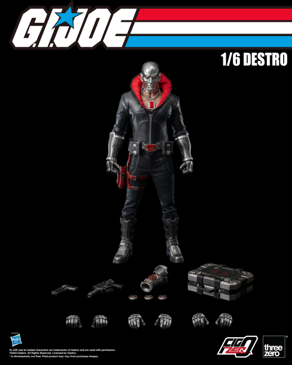 Three Zero G.I. Joe - FigZero 1/6 Destro | 4895250808126