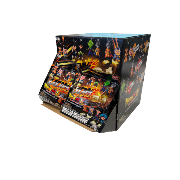 BANDAI Dragon Ball 2 PK Blind Pack Anime Mascots (Box of 24) | 00045557878252