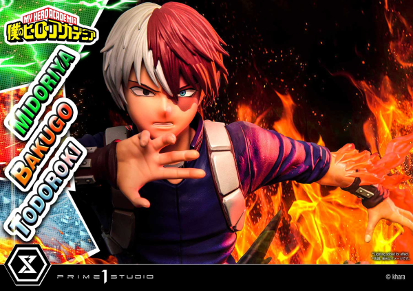 Prime 1 Studio Ultimate Premium Masterline My Hero Academia Midoriya, Bakugo & Todoroki Deluxe Version | 4582535945804