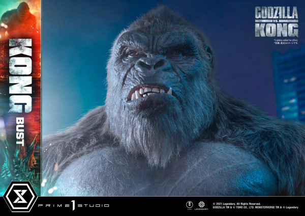 Prime 1 Studio Life Size Bust Godzilla vs Kong (Film) Kong | 4580708032122