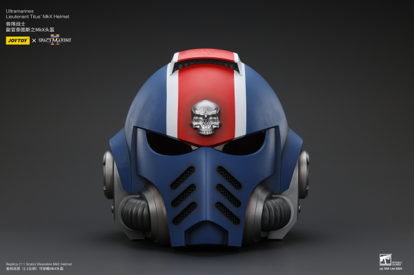 JOYTOY Ultramarines Lieutenant Titus' MKX Helmet