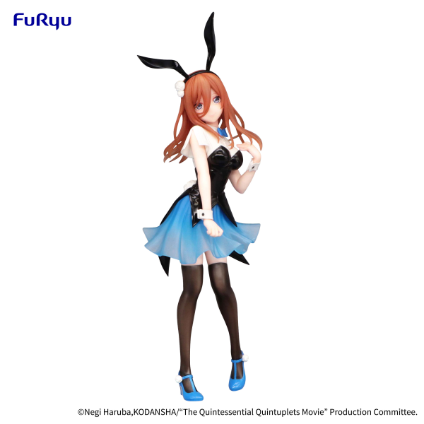 FURYU Corporation The Quintessential Quintuplets Movie Trio-Try-iT Figure -Miku Nakano Bunnies ver.- | 4582655071643