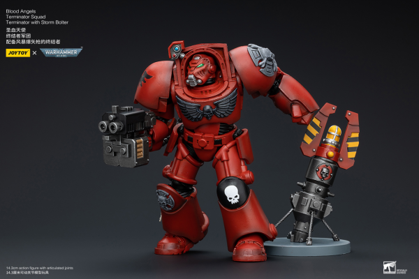 Joy Toy Blood Angels Terminator Squad Terminator with Storm Bolter | 6973130375871