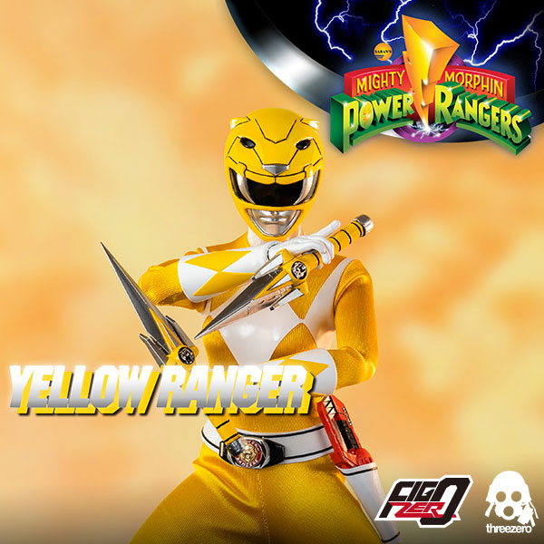 Three Zero Mighty Morphin Power Rangers - FigZero 1/6 Yellow Ranger | 4897056203167