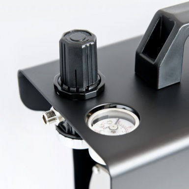 SPARMAX AC-501X MINI AIR COMPRESSOR WITH 2M BLACK & ORANGE BRAIDED HOSE | 4715838638559