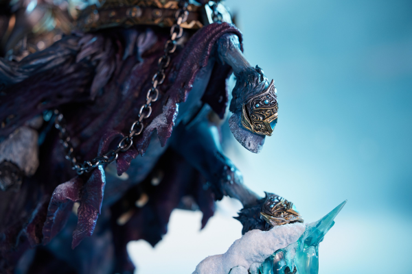 HEX Collectibles Blizzard World of Warcraft® The Lich King & Invincible Premium Statue(BLZ009) | BLZ009