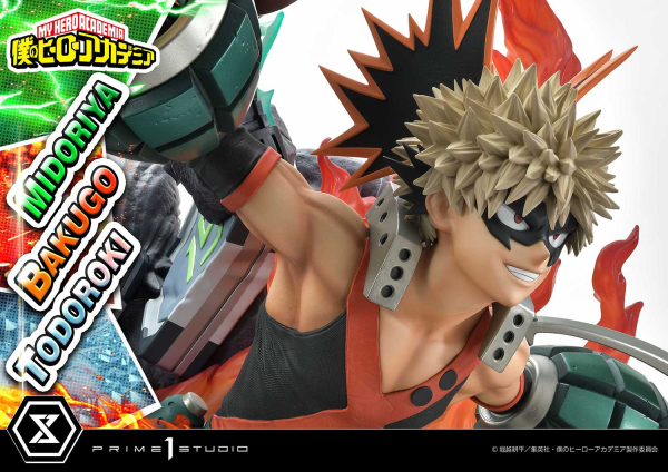 Prime 1 Studio Ultimate Premium Masterline My Hero Academia Midoriya, Bakugo & Todoroki | 4582535945798