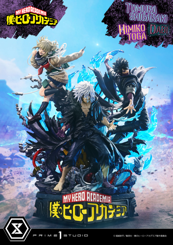 Prime 1 Studio Ultimate Premium Masterline My Hero Academia Tomura Shigaraki,Dabi,Himiko Toga DX Bonus Version | 4582647121097