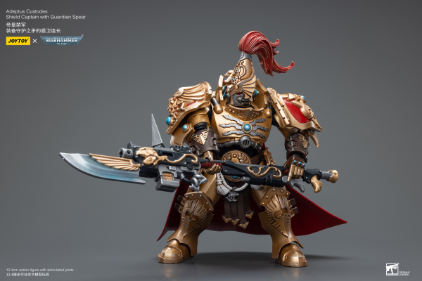 JOYTOY Adeptus Custodes Shield Captain with Guardian Spear | 6973130379251