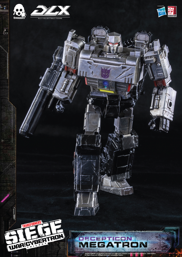threezero Transformers: War for Cybertron Trilogy - DLX Megatron | 4895250816350