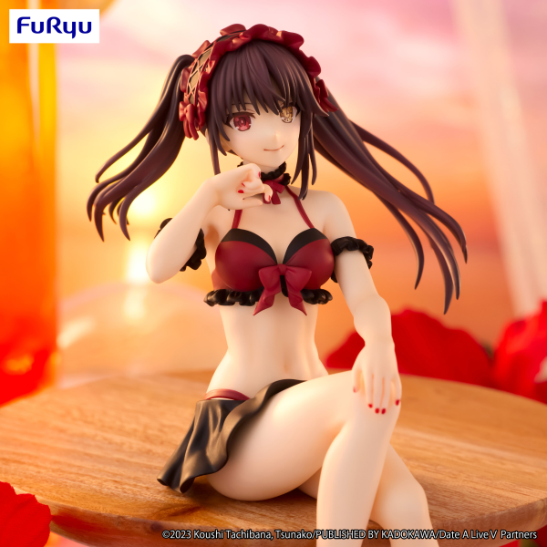 FuRyu Date A LiveⅤ Noodle Stopper Figure -Kurumi Tokisaki Swimsuit ver.- | 4582782366827