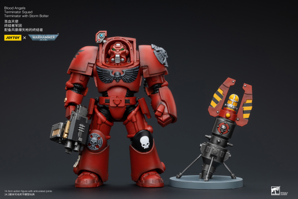 Joy Toy Blood Angels Terminator Squad Terminator with Storm Bolter | 6973130375871