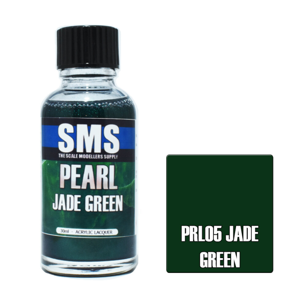 The Scale Modellers Supply (SMS) Pearl JADE GREEN 30ml | 787099993788