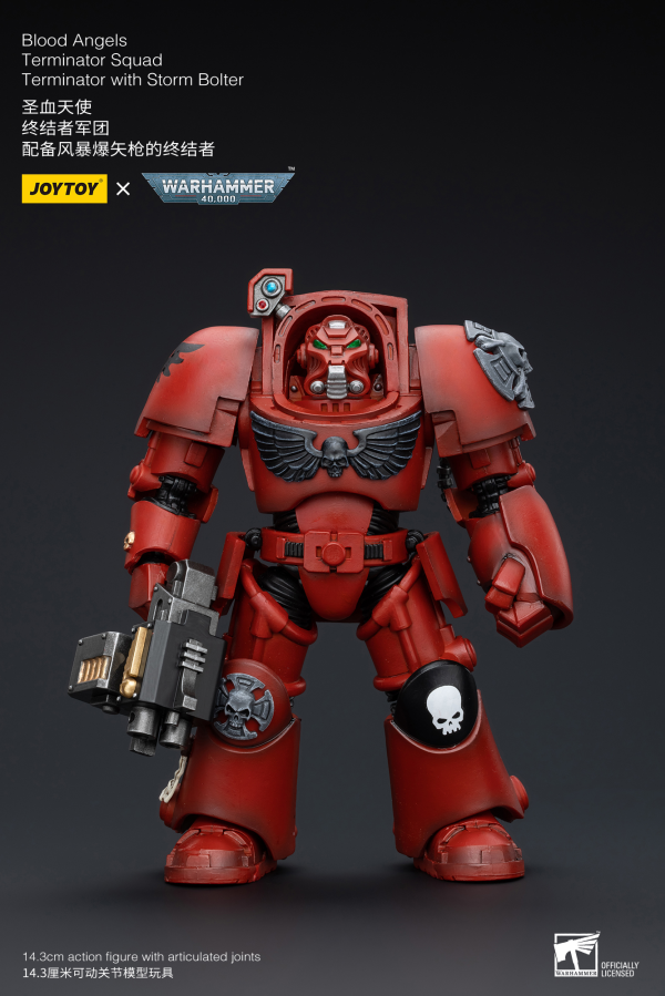 Joy Toy Blood Angels Terminator Squad Terminator with Storm Bolter | 6973130375871