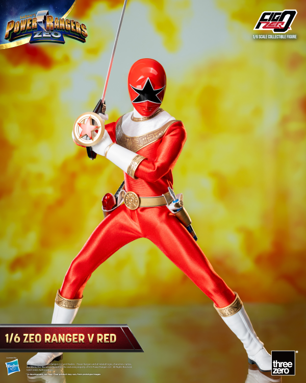 Three Zero Power Rangers Zeo - FigZero 1/6 Zeo Ranger V Red | 4895250810433