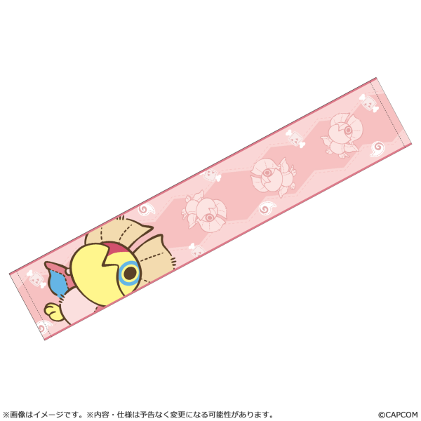 CAPCOM MONSTER HUNTER CHIBI STYLE Muffler Towel: Yian Kut-Ku | 4976219134149