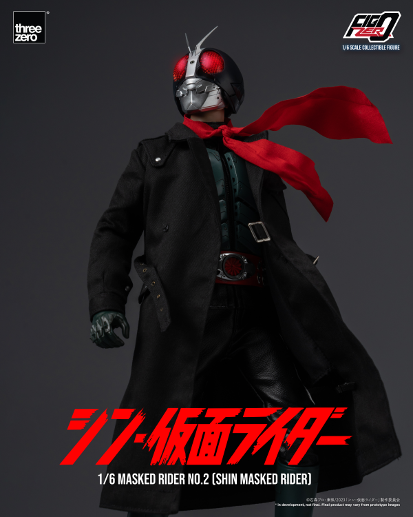 Three Zero FigZero 1/6 Masked Rider No.2 (SHIN MASKED RIDER) | 4895250807969