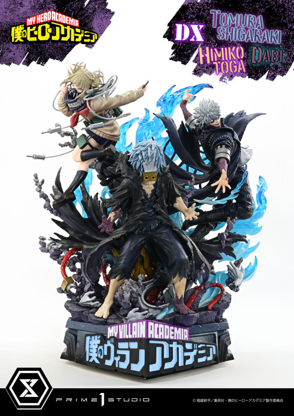 Prime 1 Studio Ultimate Premium Masterline My Hero Academia Tomura Shigaraki,Dabi,Himiko Toga DX Bonus Version | 4582647121097