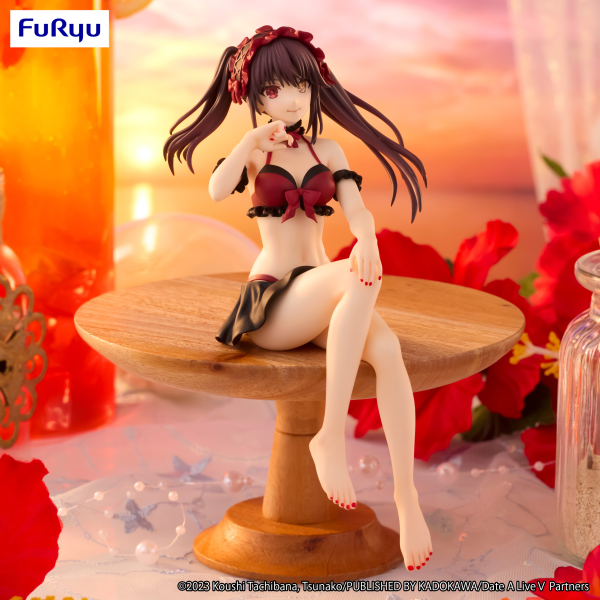 FuRyu Date A LiveⅤ Noodle Stopper Figure -Kurumi Tokisaki Swimsuit ver.- | 4582782366827