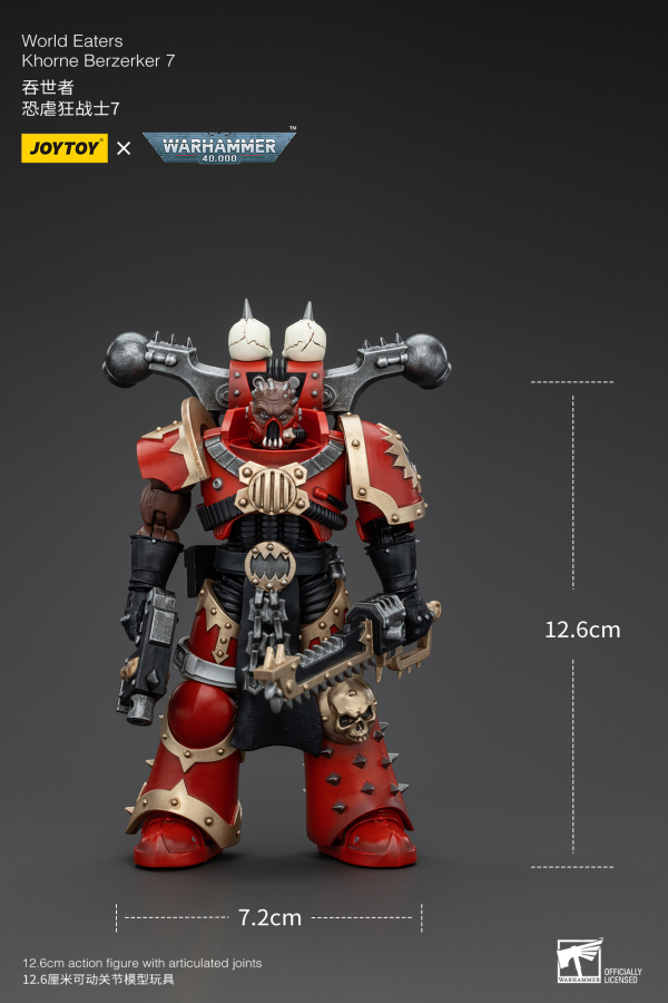 JOYTOY World Eaters Khorne Berzerker 7 | 6927054400638