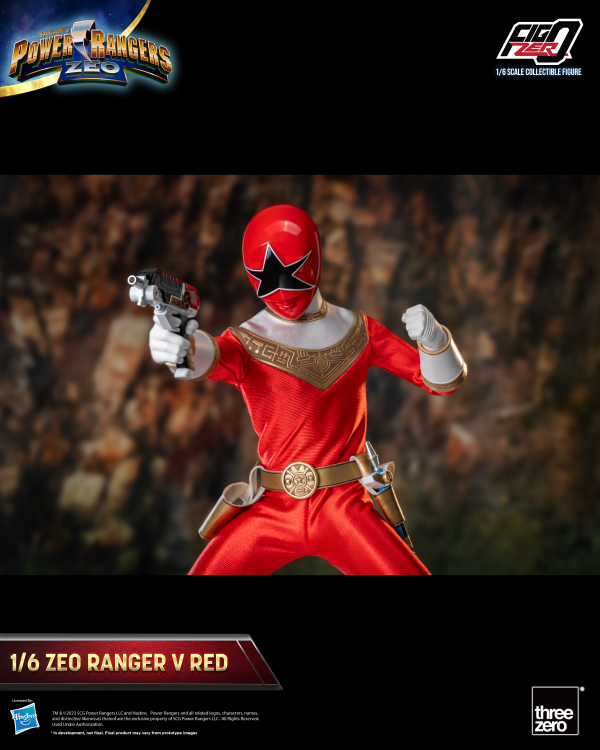 Three Zero Power Rangers Zeo - FigZero 1/6 Zeo Ranger V Red | 4895250810433