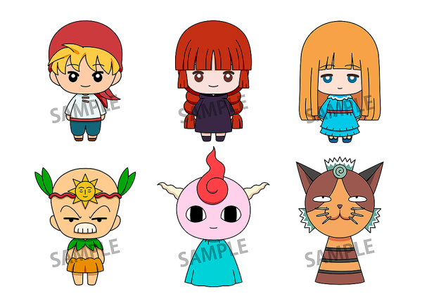 PROOF Nyokinto Magical Circle Guru Guru Mascot Figure (6 Types)(4582666823316)