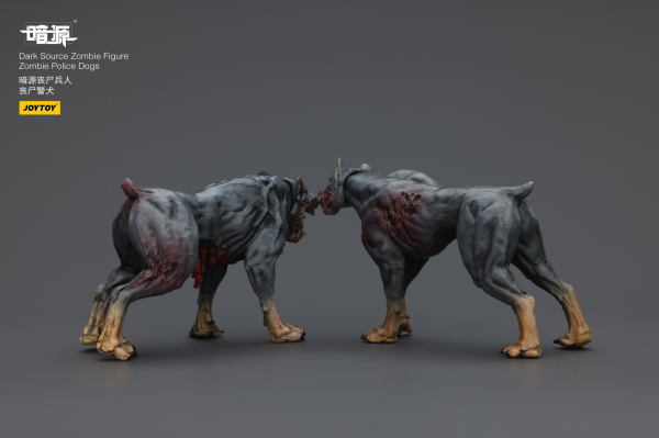JOYTOY Dark Source Zombie Fiqure Zombie Police Dogs | 6927054401642