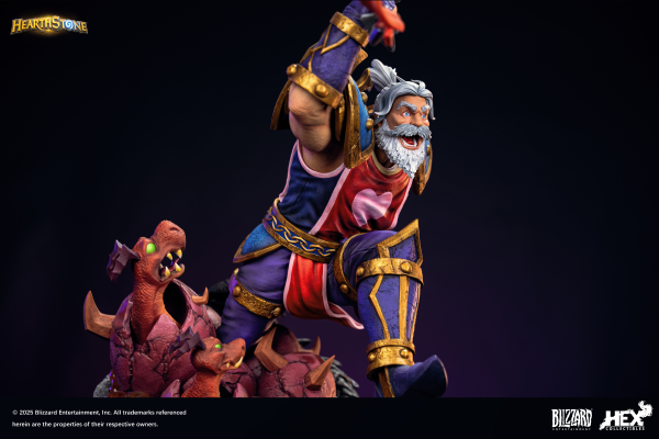 HEX Collectibles Blizzard Hearthstone® Leeroy Jenkins 1/6 Scale Premium Statue | 6978082550116