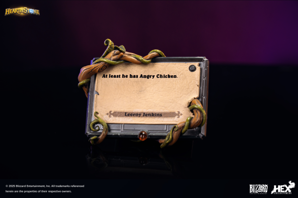 HEX Collectibles Blizzard Hearthstone® Leeroy Jenkins 1/6 Scale Premium Statue | 6978082550116