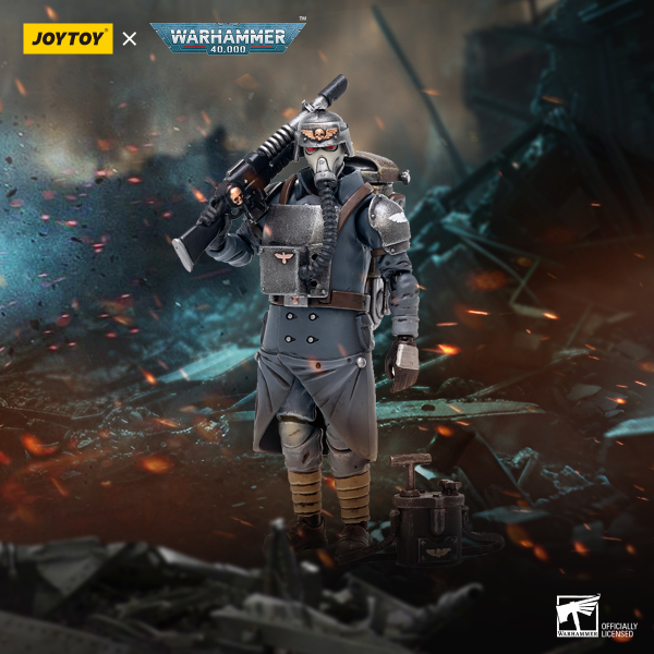 JOYTOY Astra Militarum Death Korps of Krieg Veteran Squad Guardsman Demolitions Specialist | 6973130372658