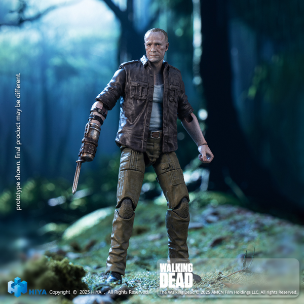 HIYA TOYS Exquisite Mini Series 1/18 Scale 4 Inch The Walking Dead Merle Action Figure(6957534204692)(6957534204692)