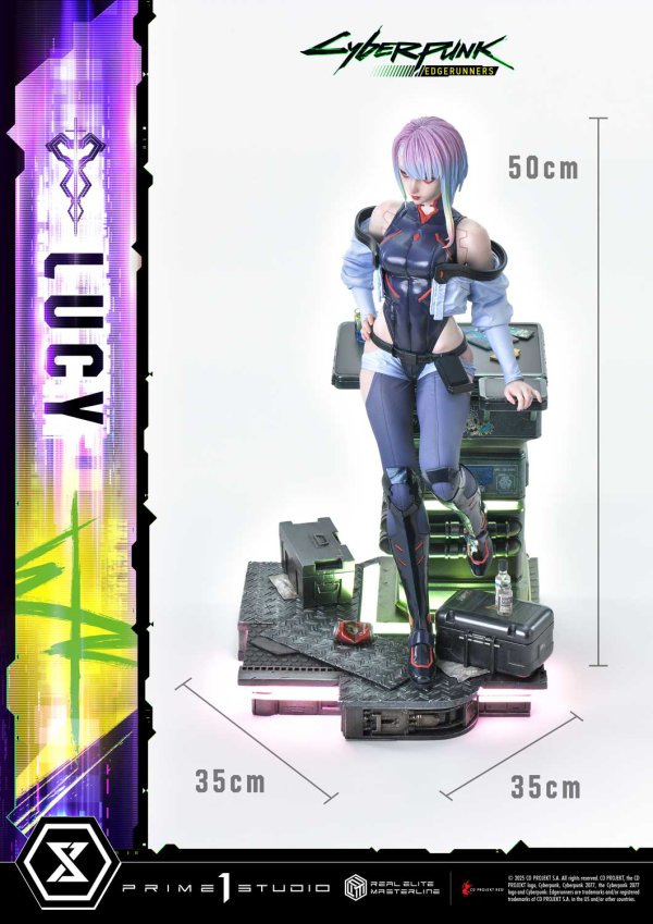 Prime 1 Studio Real Elite Masterline Cyberpunk: Edgerunners Lucy Deluxe Bonus Version(4582647121523)(4582647121523)