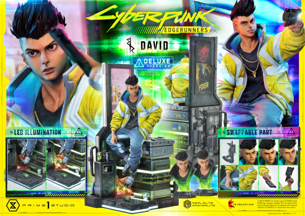 Prime 1 Studio Real Elite Masterline Cyberpunk: Edgerunners David Deluxe Bonus Version | 4582647121554