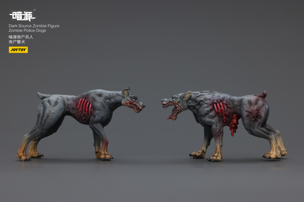 JOYTOY Dark Source Zombie Fiqure Zombie Police Dogs | 6927054401642