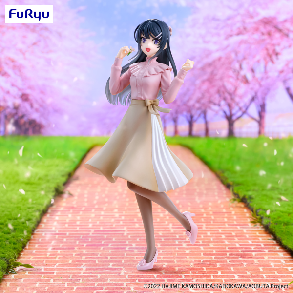 FuRyu Rascal Does Not Dream Series Trio-Try-iT Figure -Mai Sakurajima Spring Outfit ver.- | 4582782367213